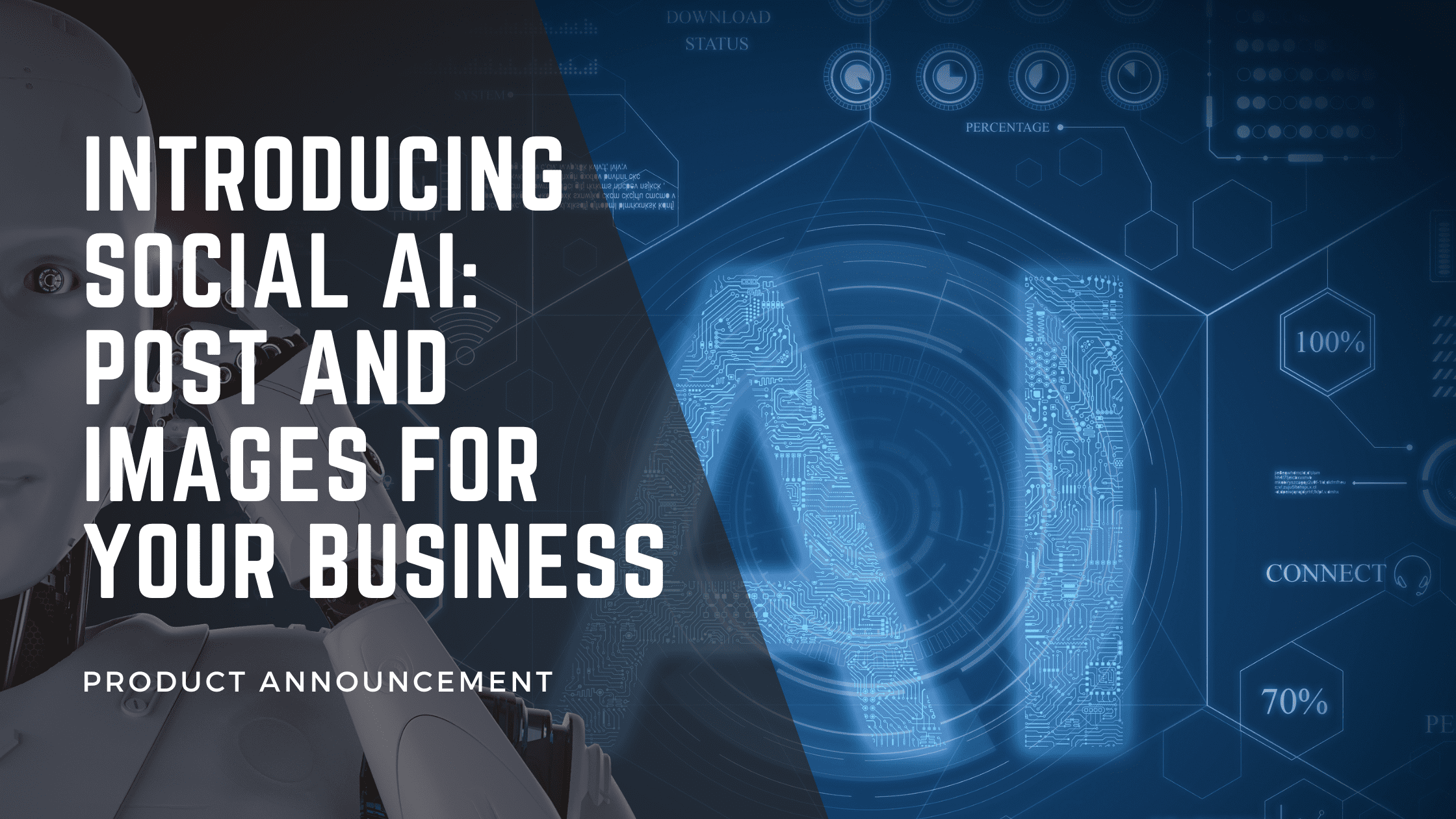 Product Release:  AI-generated posts and Images in Social Marketing